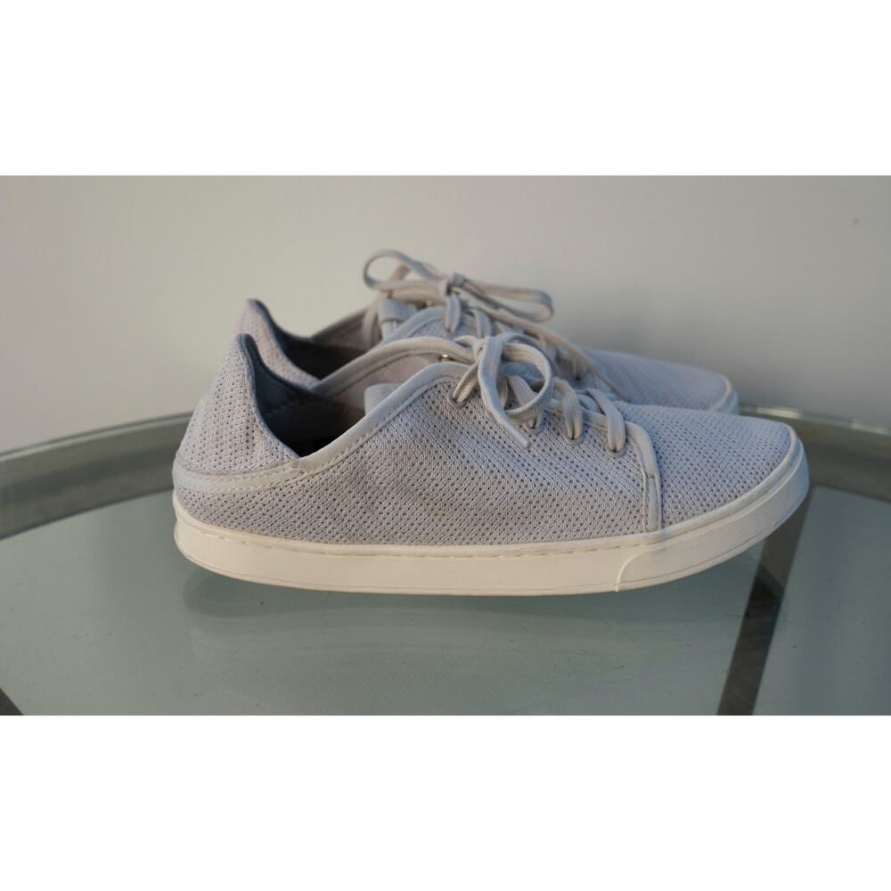 OluKai Pehuea Li WOMENS LIGHT WEIGHT SNEAKER‎ MIST GRAY SIZE 8